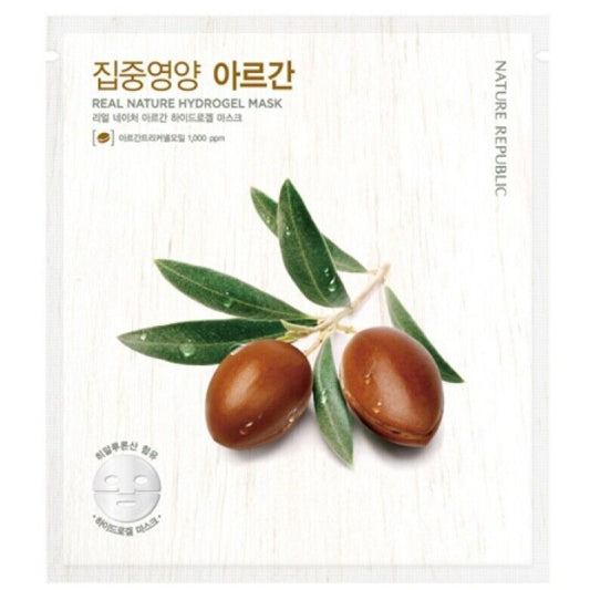 NATURE REPUBLIC Real Nature Masque Hydrogel Argan